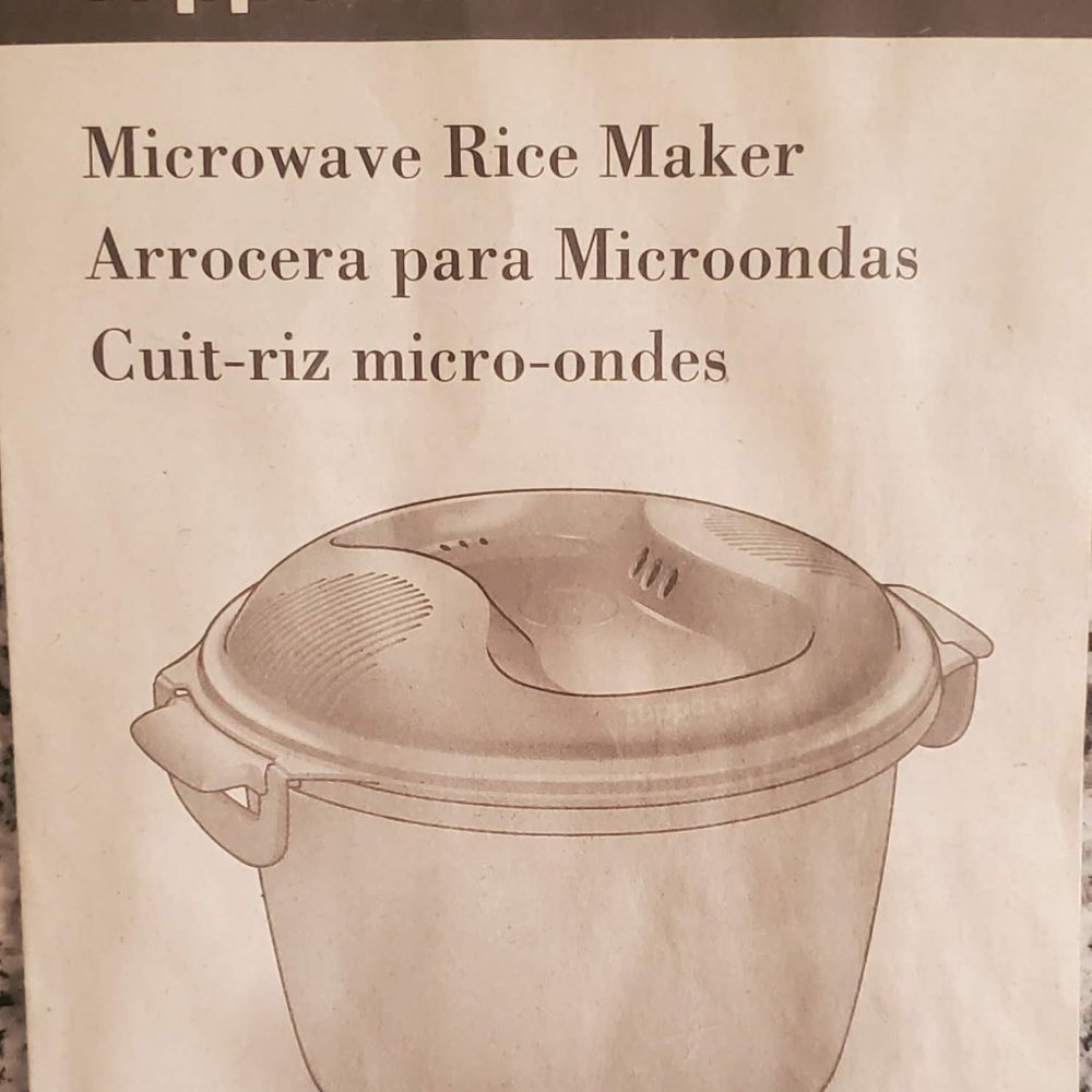 Tupperware Microwave Rice Maker - Picture 5 of 5